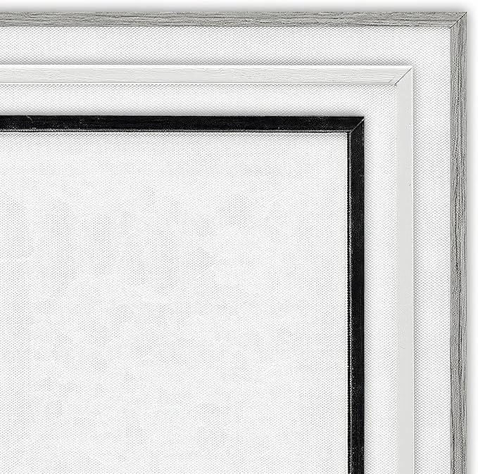 Stupell Industries Abstract Mindfulness Exercise Framed Giclee Wall Art Design by Tim Parker, Black Framed, 30 x 24