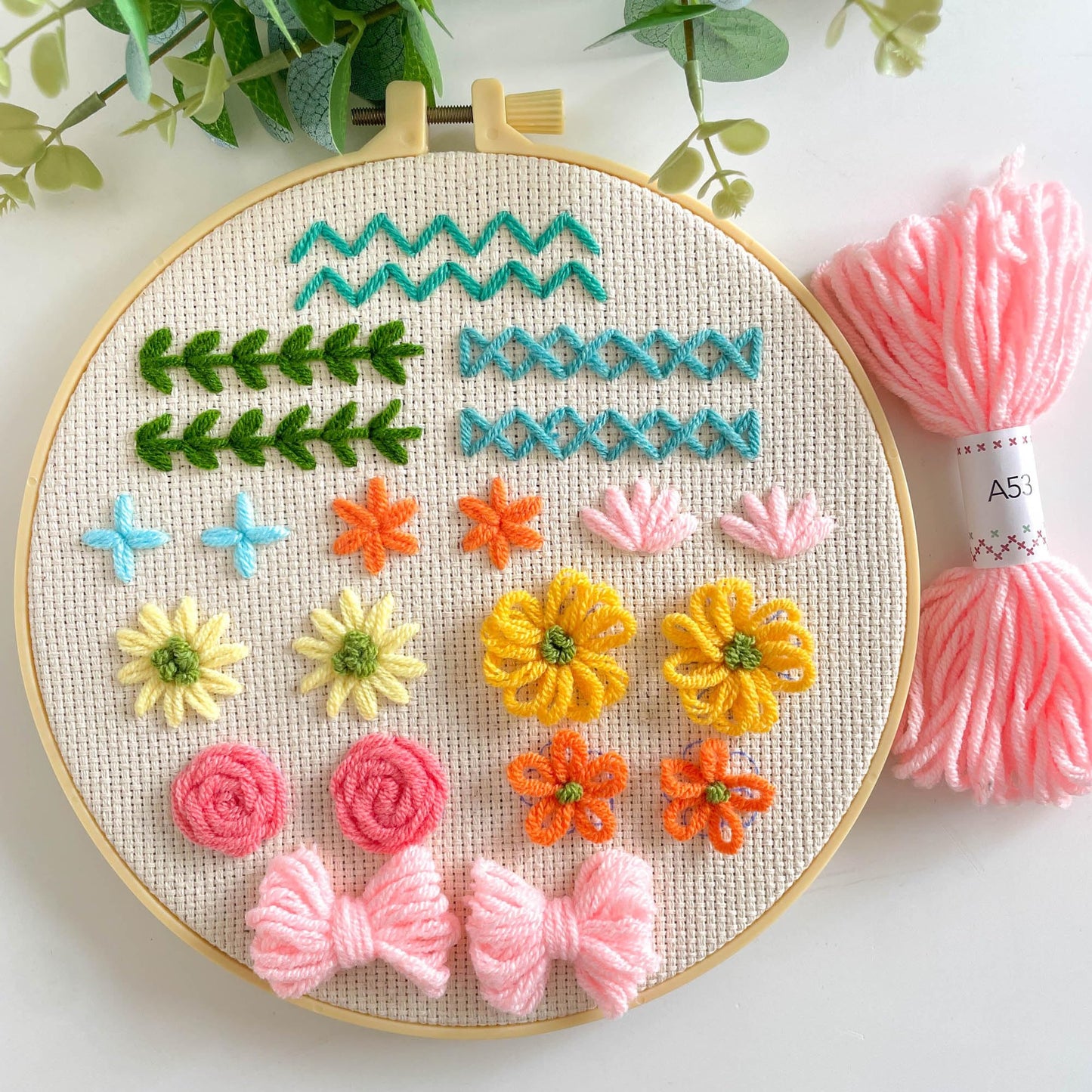 Myfelicity Punch nedle kit,Punch Needle Kits Adults Beginner,Learn Various Needlework Techniques for poking Embroidery