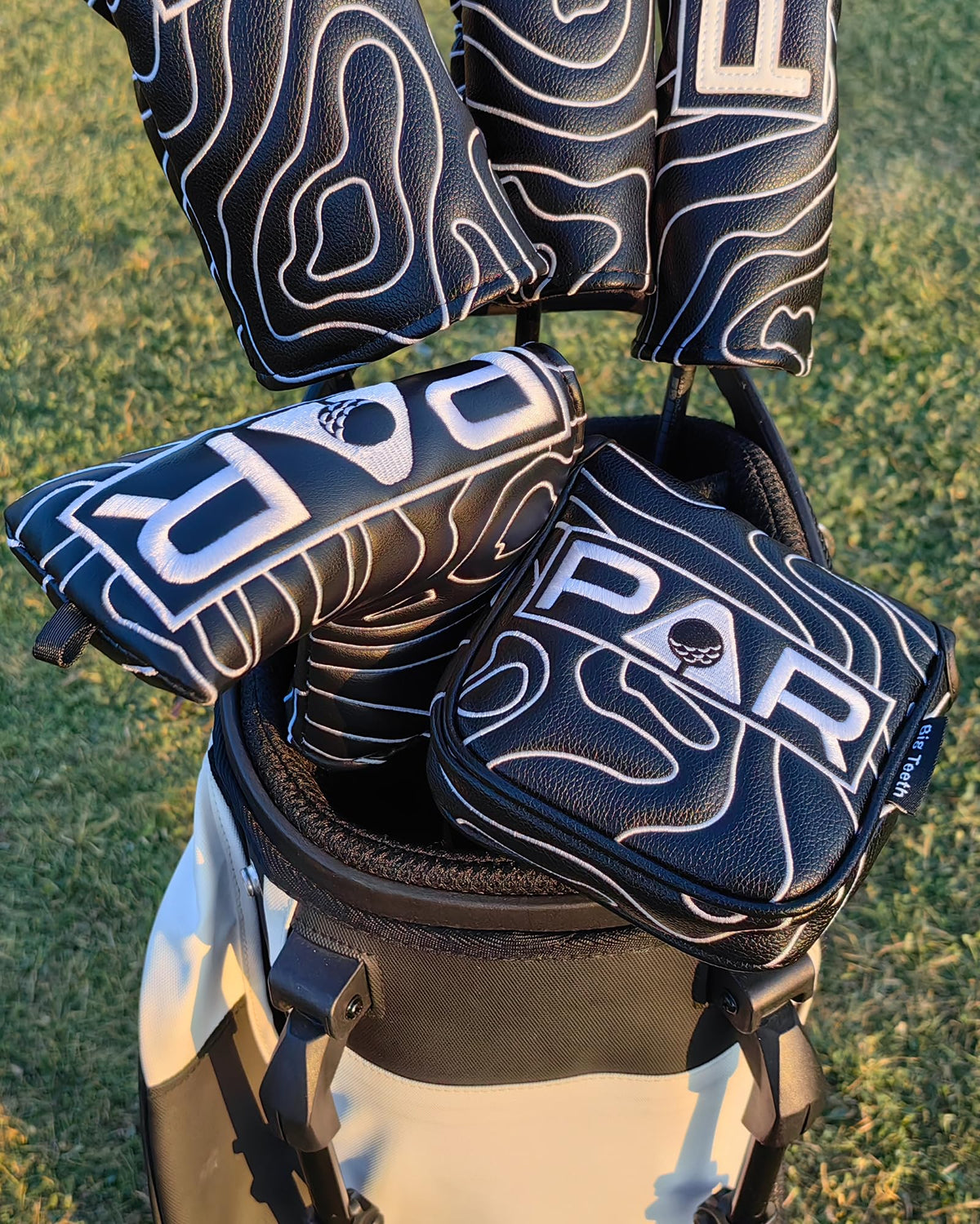 Golf Club Headcover Hybrid Headcover UT Headcover Leather Golf Club Head Covers