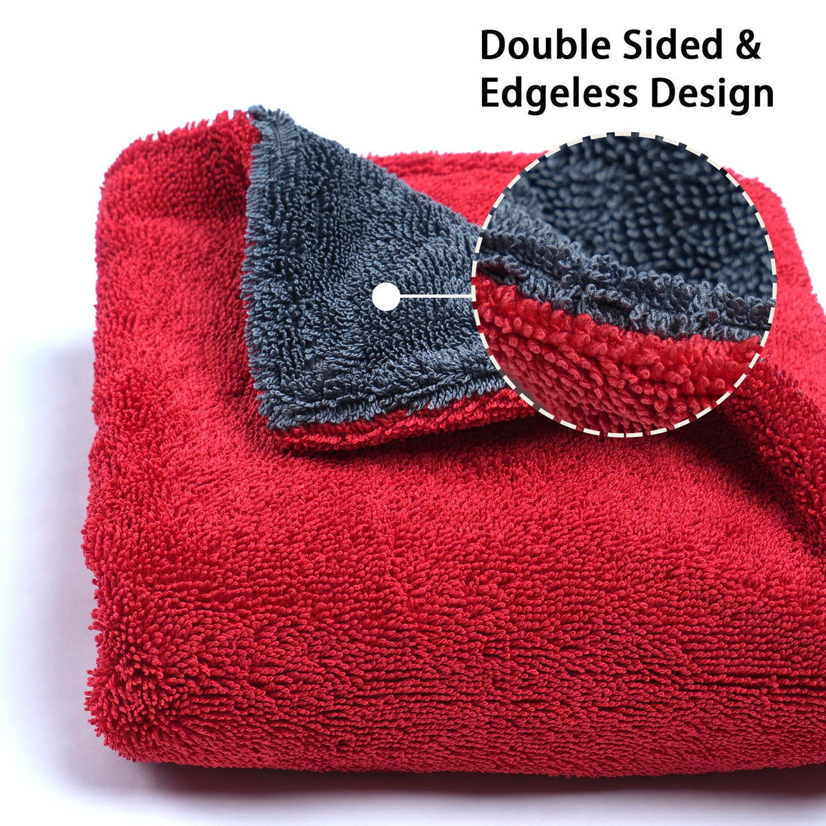 1000GSM Car Drying Towel 18"x24"