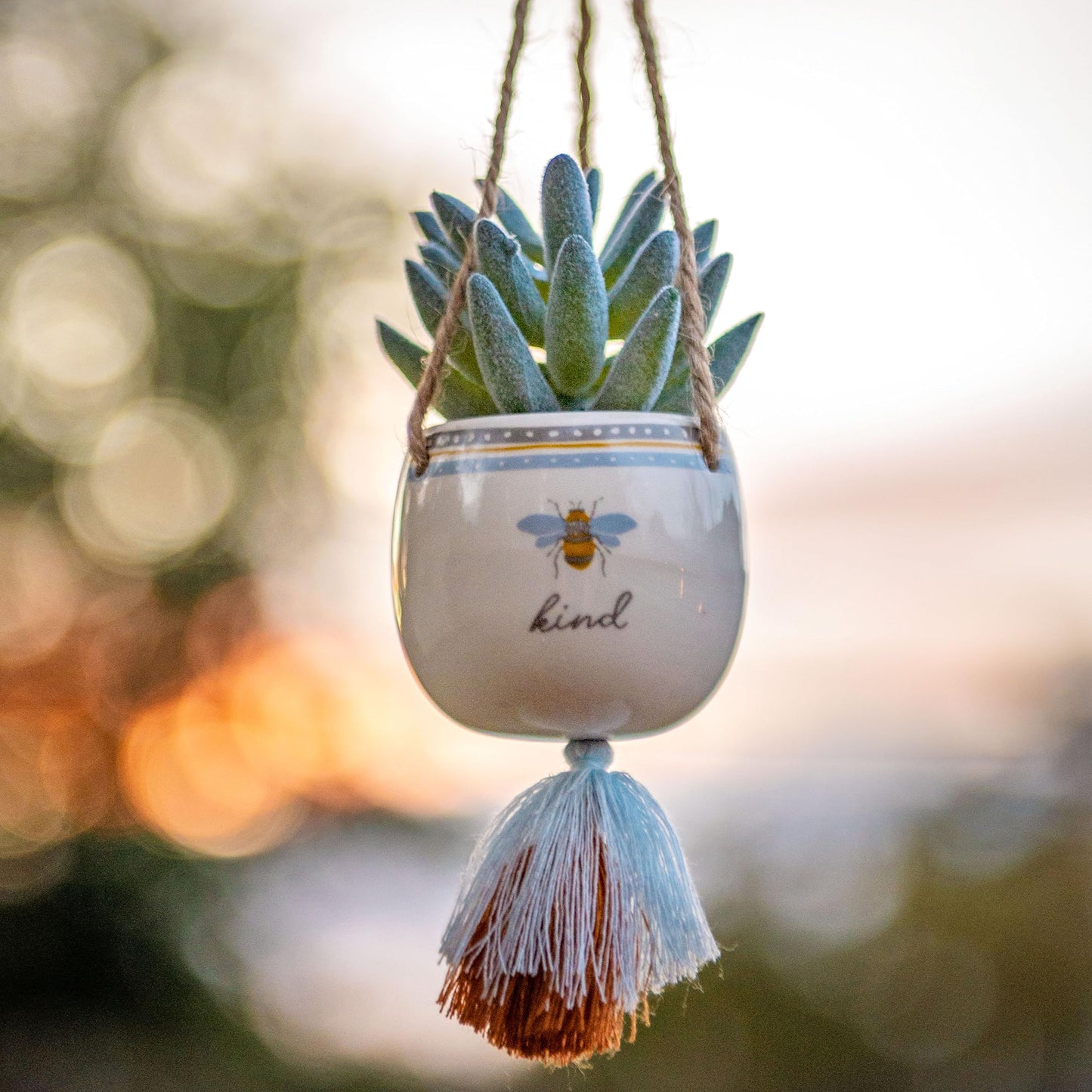 Karma Hanging Succulent Pot Love You