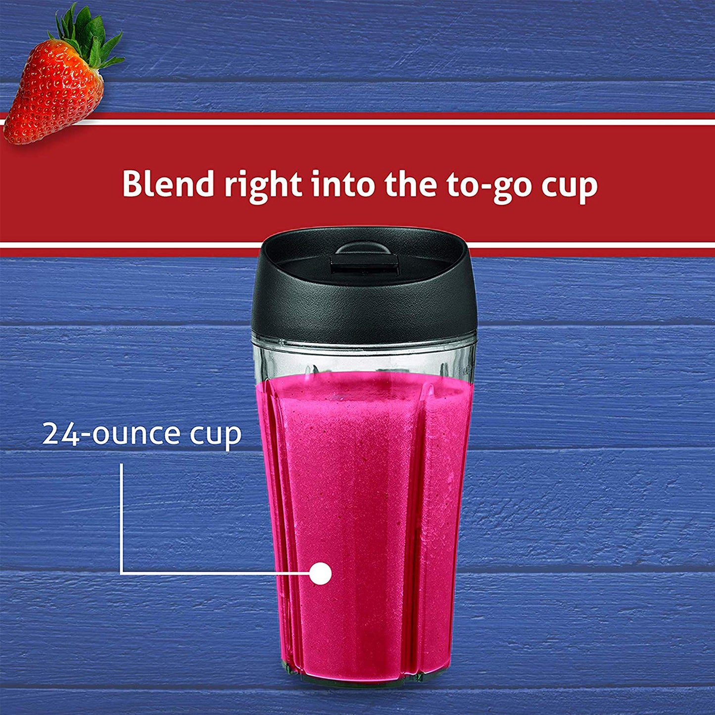 Oster Pro 1200 Smoothie Blender with Glass Jar & 24oz To-Go Cup, Countertop Kitchen Blender with 7 Speeds, 1200W Power, Brushed Nickel