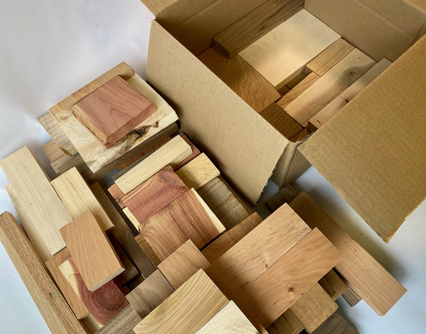 Scrap Box of Mostly Small Pieces