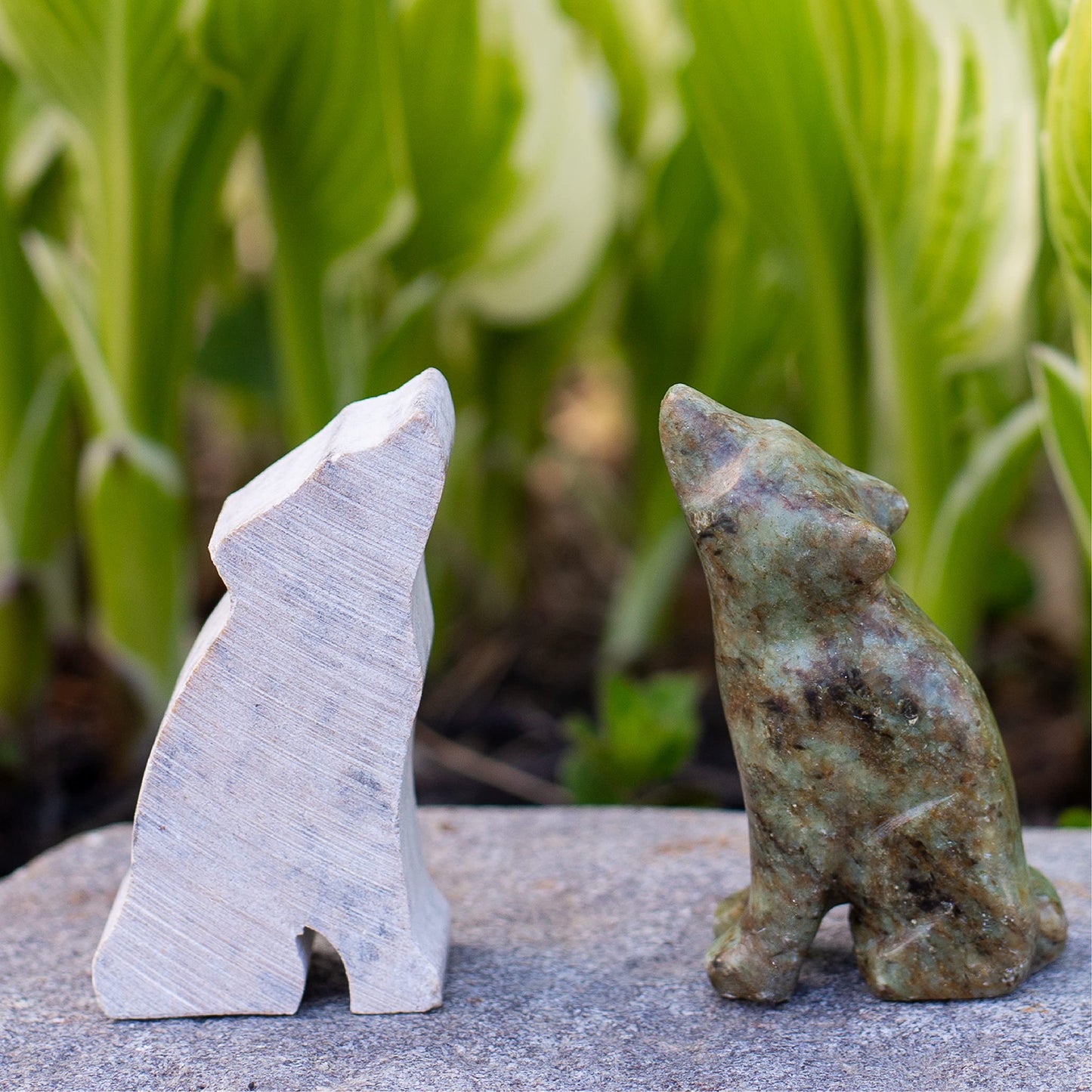STUDIOSTONE CREATIVE DIY Arts & Crafts Carving Kit Kids Adults Wolf Sculpture Soapstone