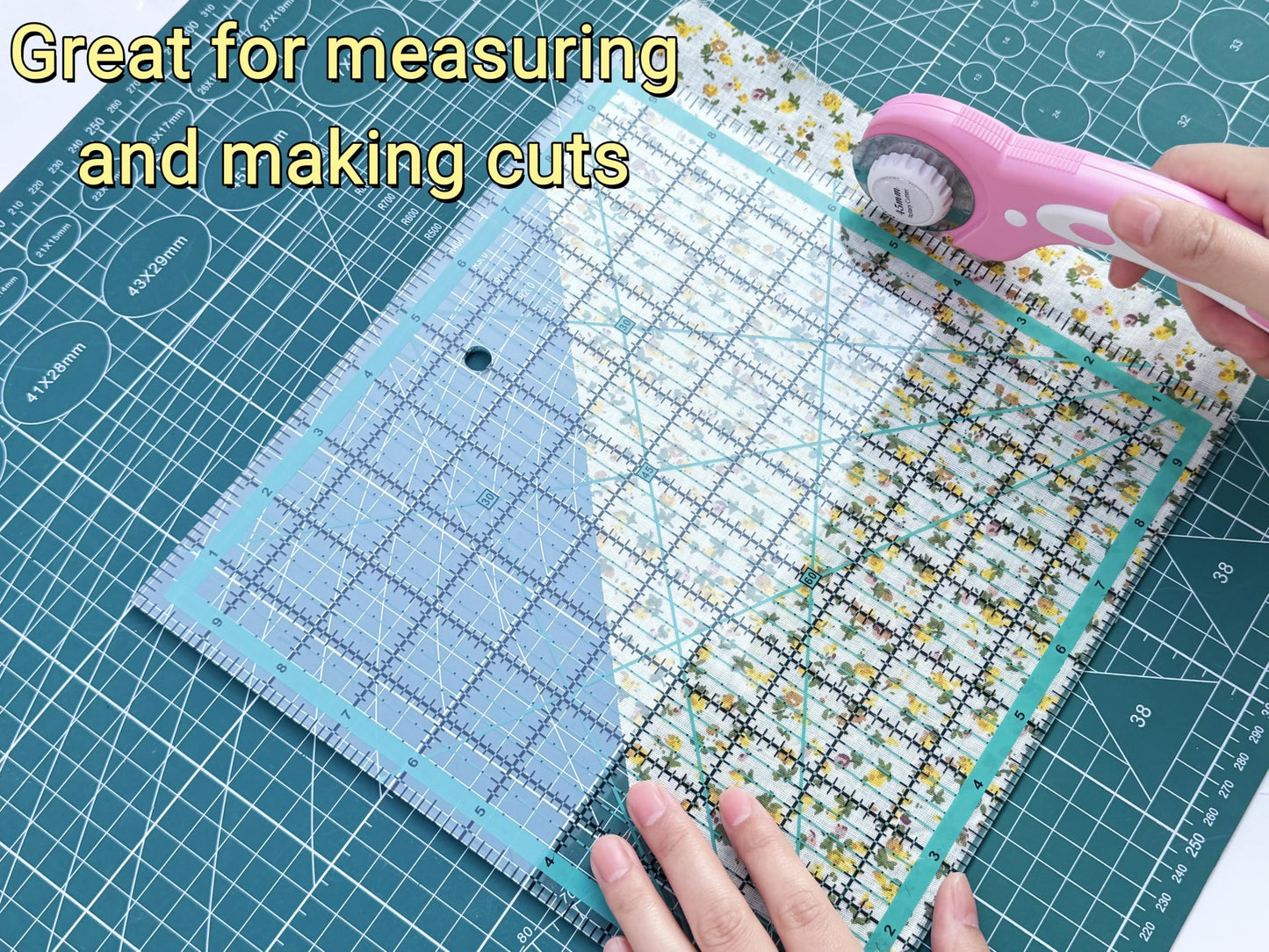 Quilting Rulers,5 Quilting Square Rulers(2.5",3.5", 5", 6", 8"),Quilting Rulers and Templates