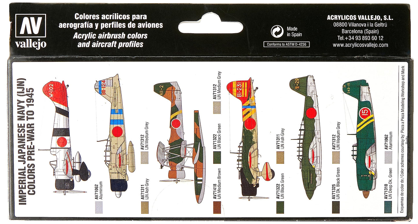 Vallejo Imperial Japanese Navy Set 17ml Paint
