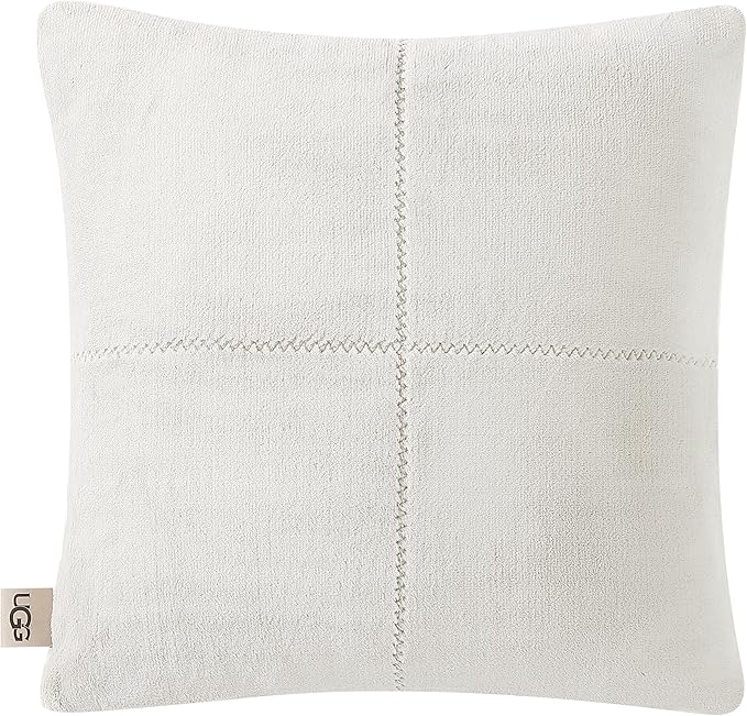 UGG Remina Comforter Set 5 Piece Bed in a Bag with Throw Blanket, Decorative Pillow, Shams, and Reversible Comforter Hypoallergenic Washable Luxury Warm Fluffy Bedding Set, Full/Queen, Brown Birch