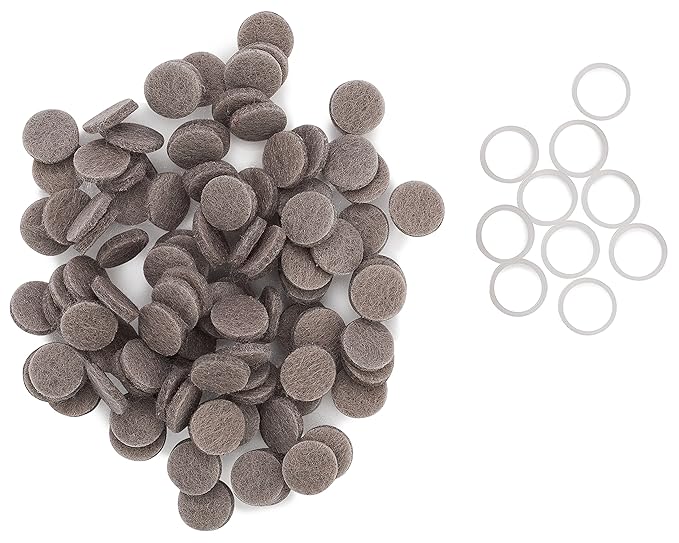 Microderm GLO Premium Extra-Thick 10mm Filters by Nuvéderm (100 pack) - Medical Grade Microdermabrasion Accessories with Patented Safe3D Technology, Safe for All Skin Types.