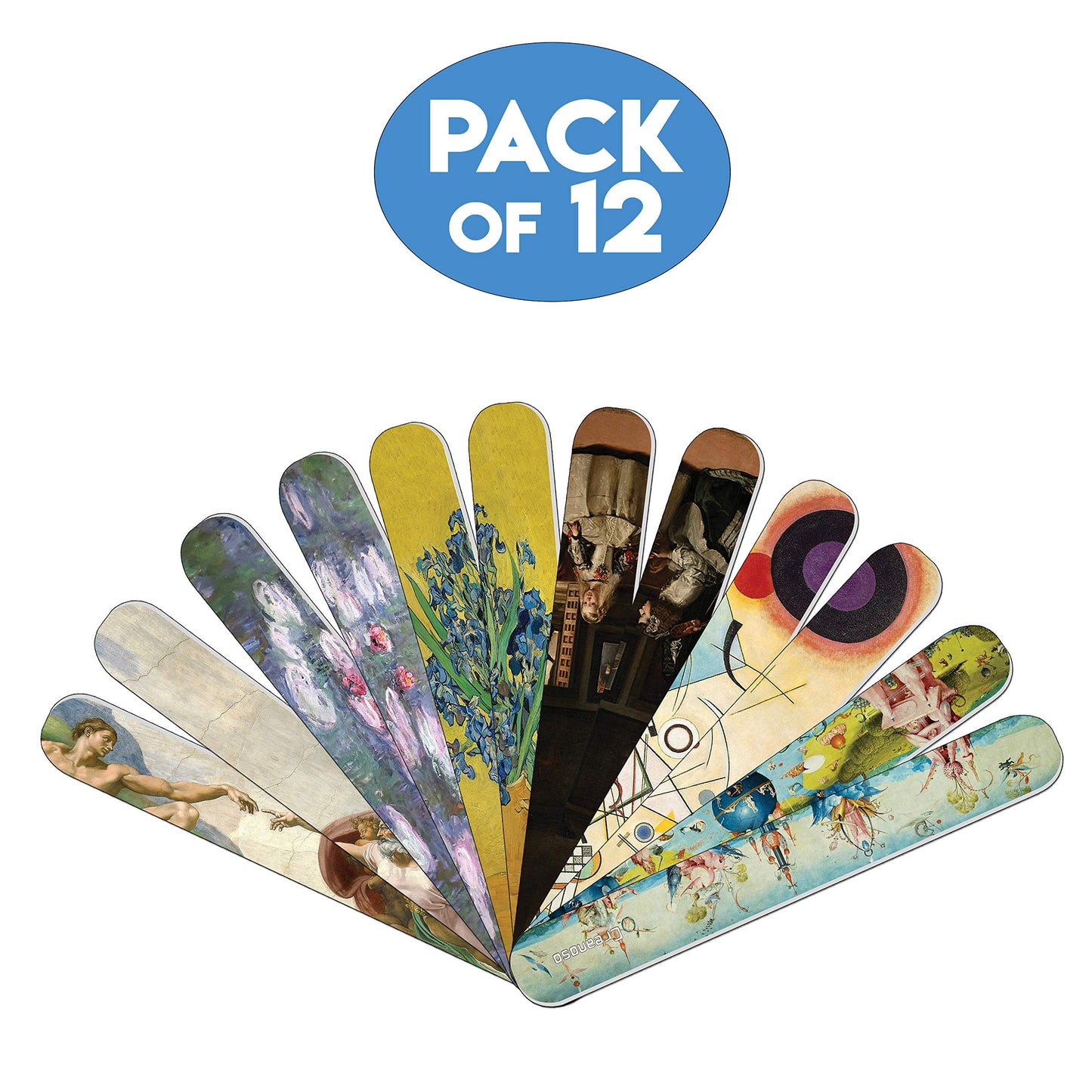 Creanoso Famous Art Series 2 Emery Board (12-Pack)