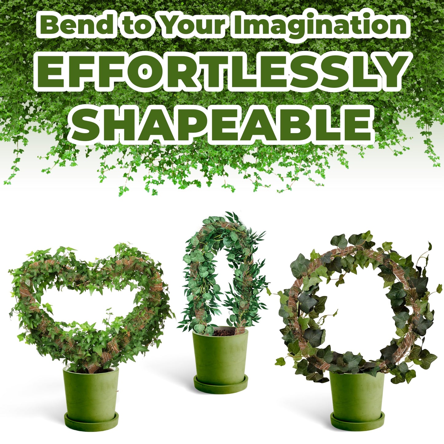 2 Pack 48'' Bendable Moss Pole Monstera Plant Support for Climbing Indoor Plants - Stakes for Potted Climbers - Tall Sticks Indoor Trellis for Houseplants - Accessories for Monstera Pot