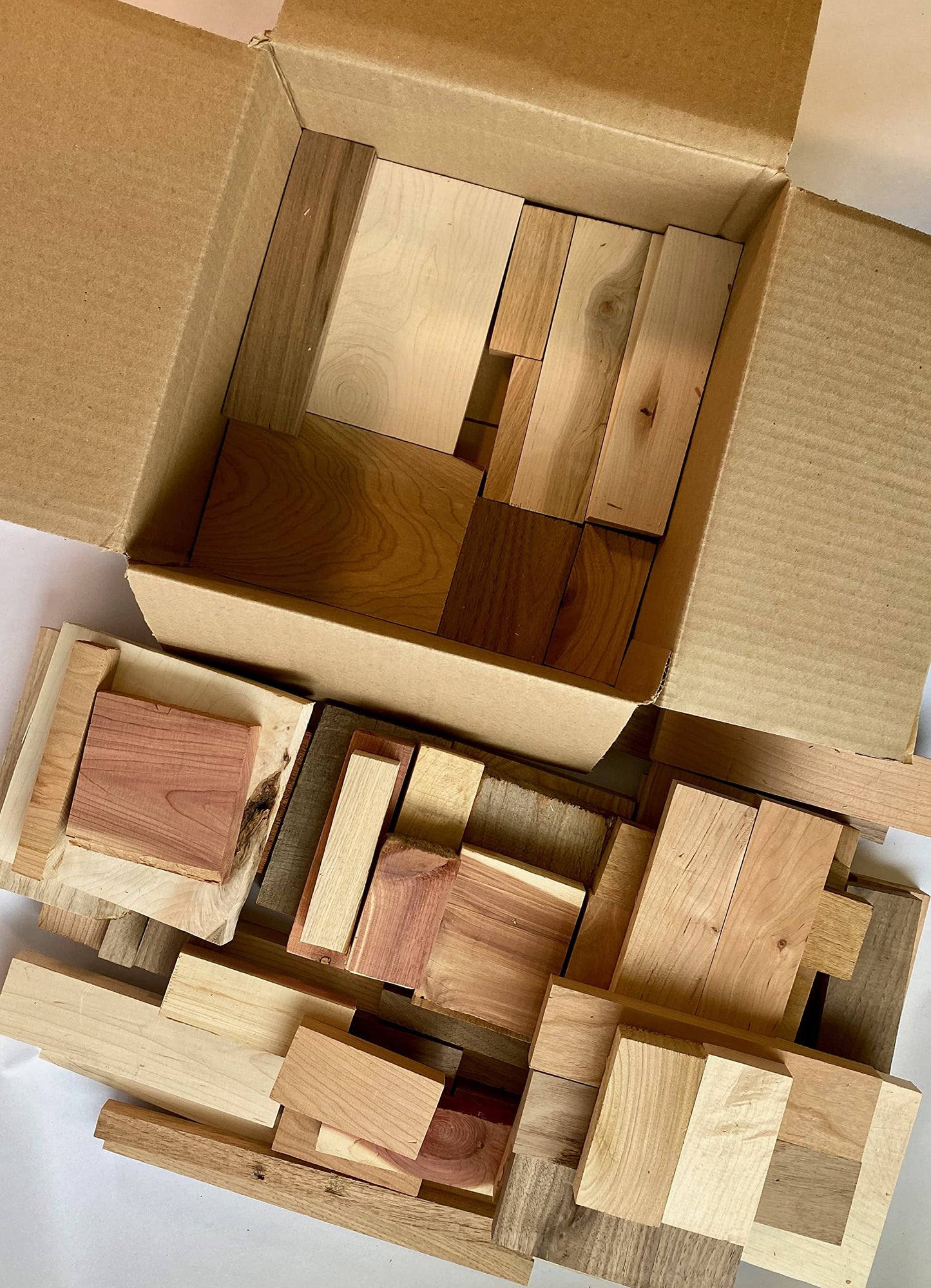 Scrap Box of Mostly Small Pieces