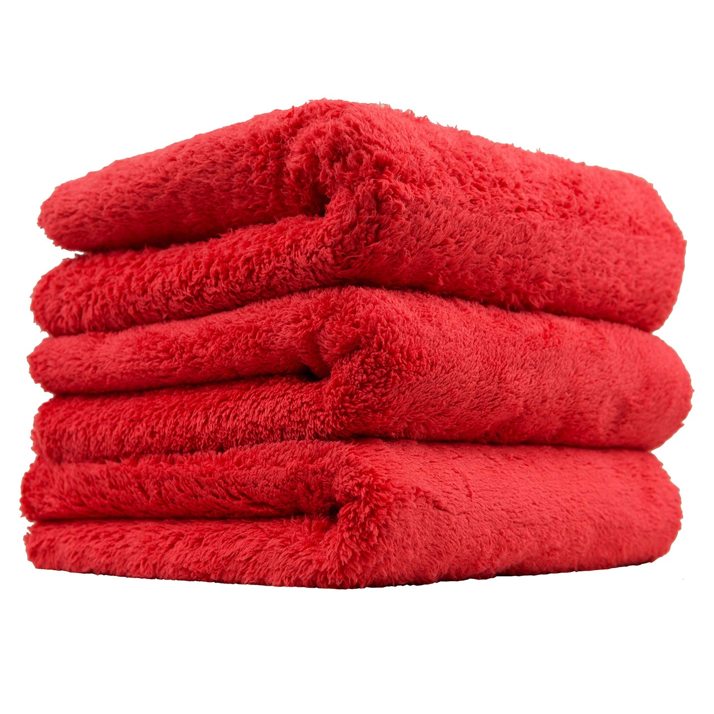 Chemical Guys Happy Ending Edgeless Microfiber Towels 16 x 16 Inch Premium Plush Detailing Cloths for Wax Buffing Polish Sealant Interior and Exterior Car Care 3 Pack