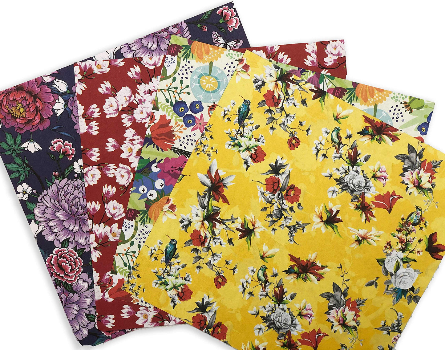 Origami Paper 500 sheets Flower Patterns 6" (15 cm): Tuttle Origami Paper: Double-Sided Origami Sheets Printed with 12 Different Patterns (Instructions for 6 Projects Included)