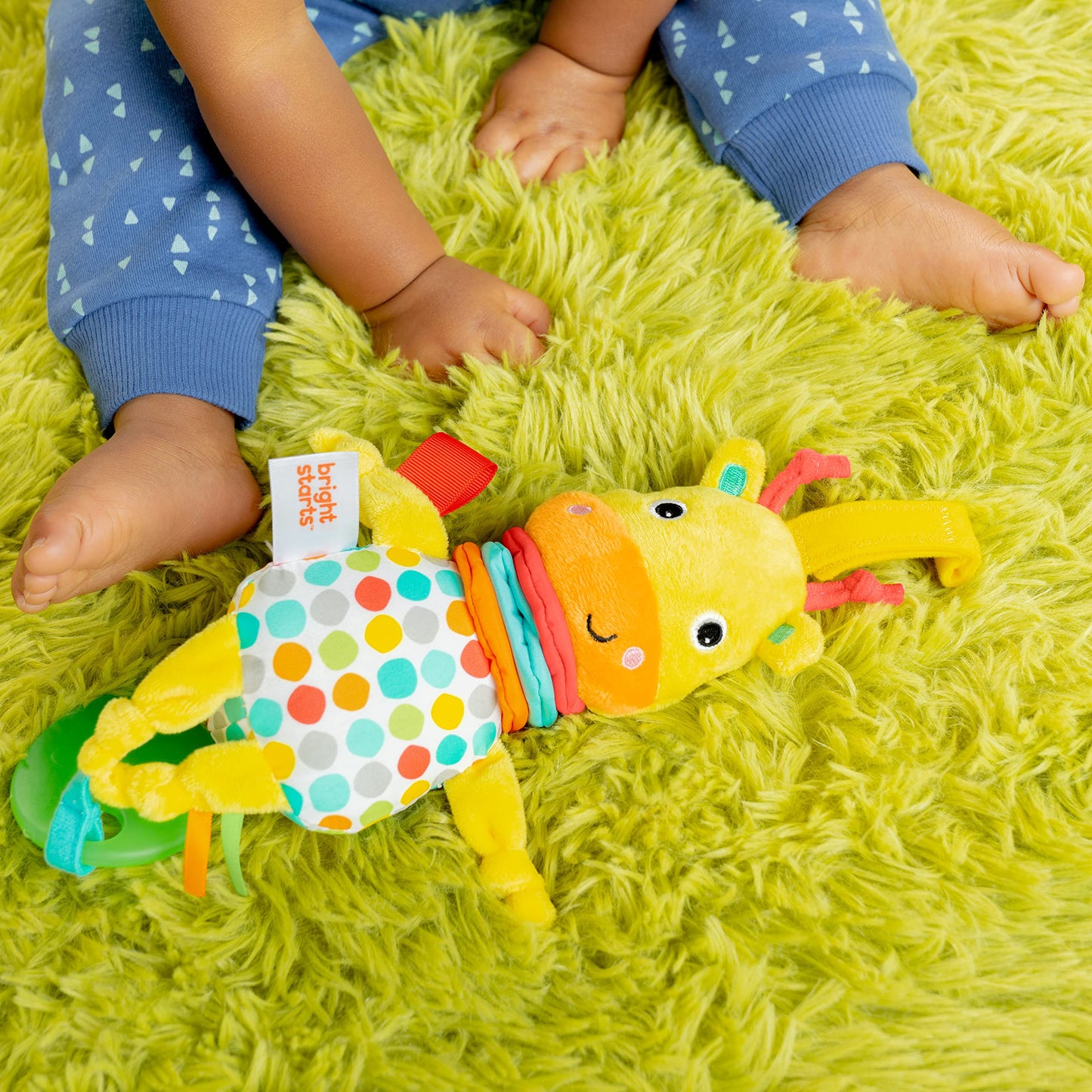 Bright Starts Pull, Play & Boogie Musical Activity Toy for Stroller - Giraffe - Unisex, Newborn +