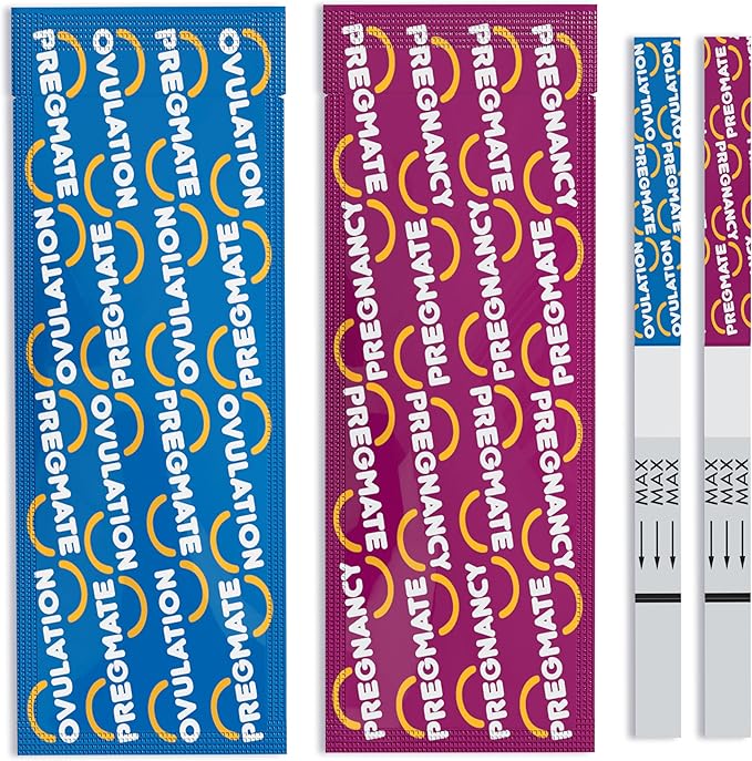 Pregmate 60 Ovulation and 30 Pregnancy Test Strips