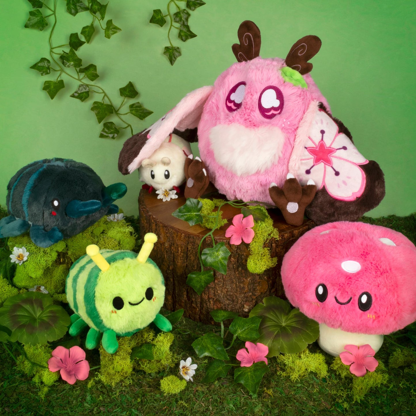 Squishable - Mini Glow Worm - Garden Collection - 14 in - Soft Toy Collectible Stuffed Animal