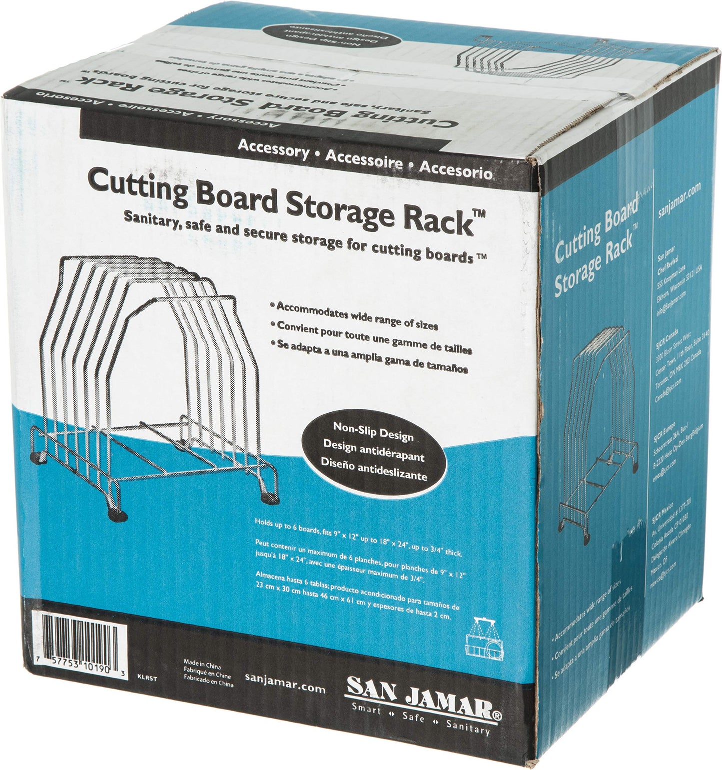 San Jamar KLRST Kolor-Cut Storage Stand