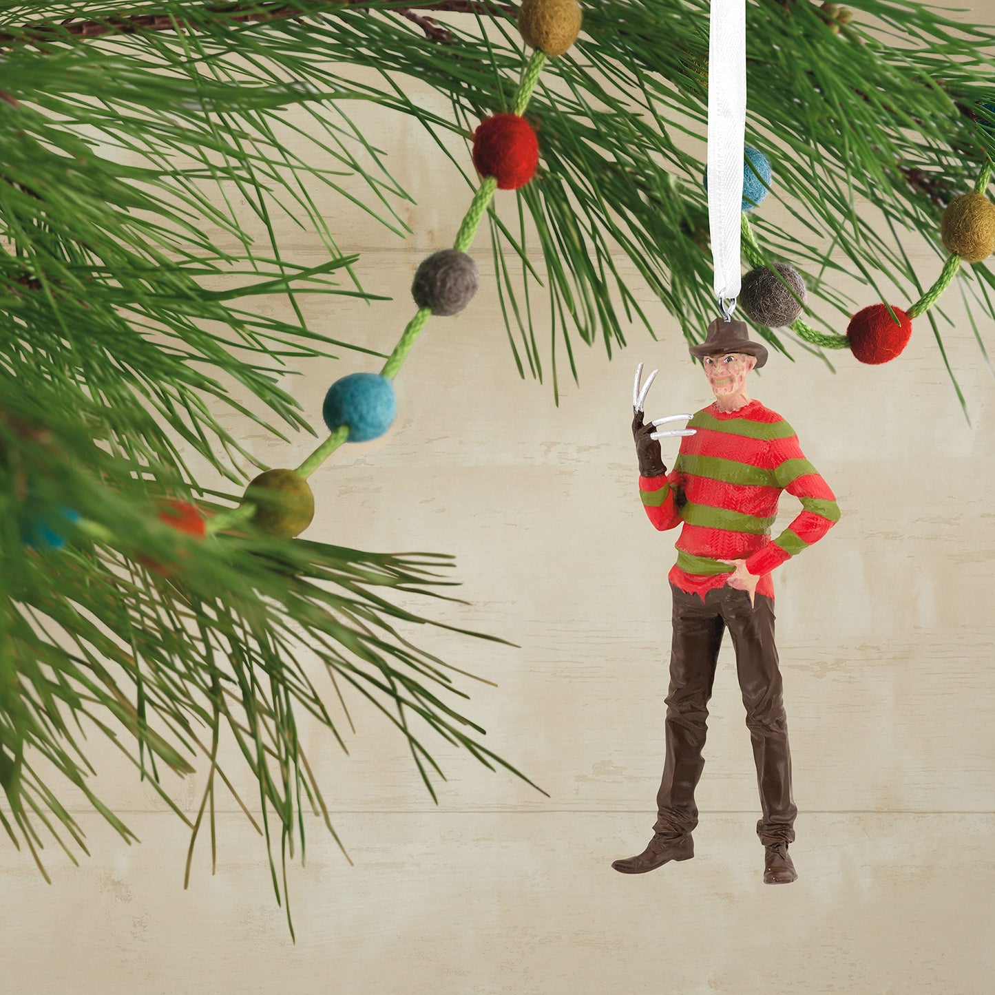Hallmark Nightmare on Elm Street Freddy Krueger Ornament for Halloween or Christmas