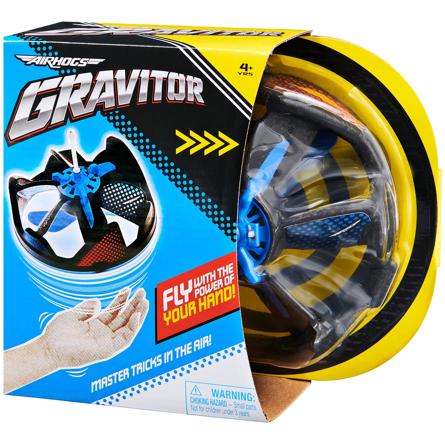 Air Hogs Gravitor with Trick Stick, USB Rechargeable Flying Toys, Drones for Kids 4 and up
