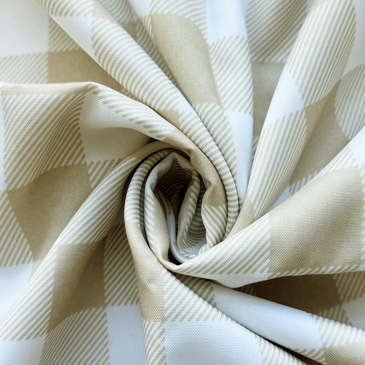 Waterproof Plaid Tablecloth Fabric