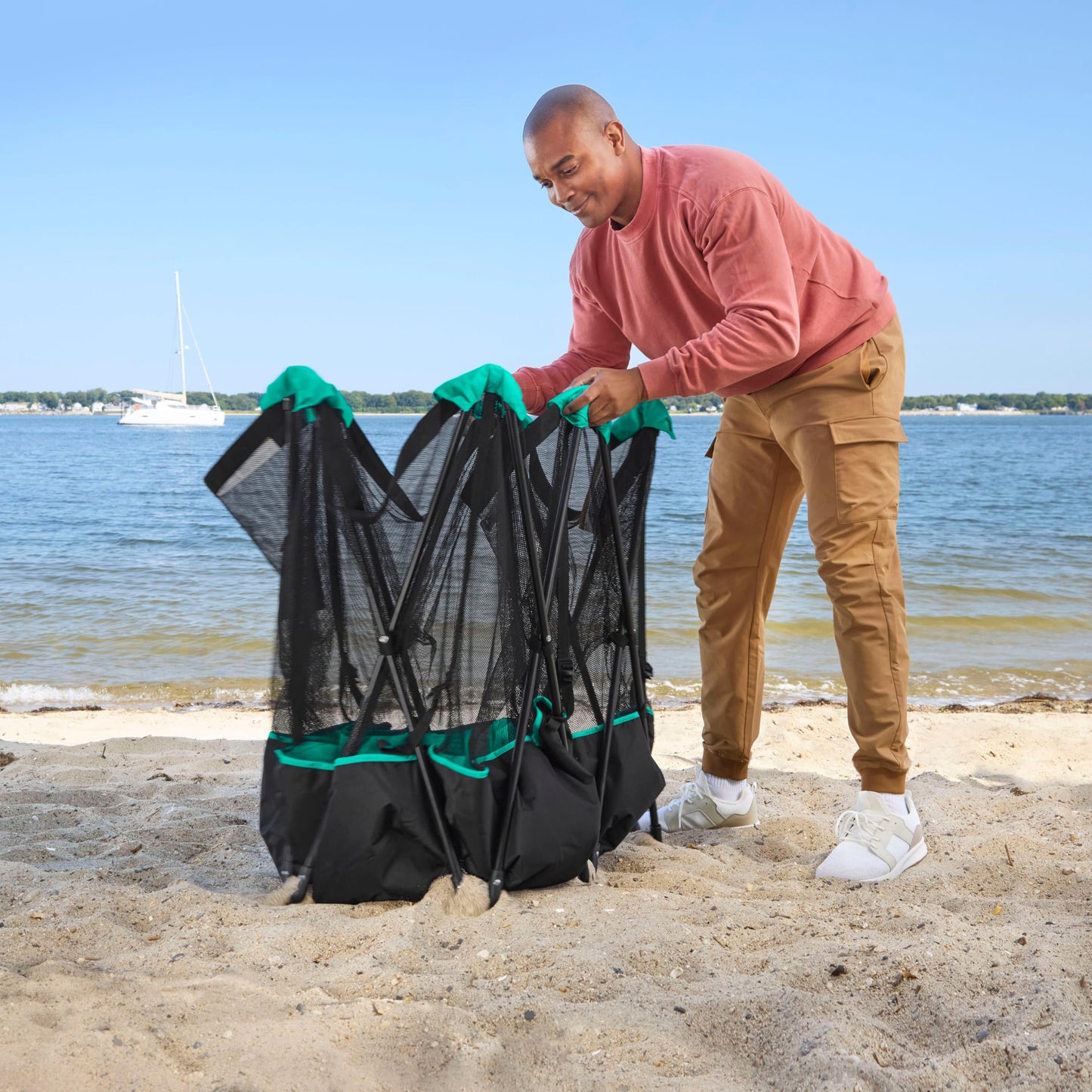 Summer Infant Pop ‘N Play Deluxe Ultimate Playard, Aqua Splash - Full Coverage Indoor/Outdoor Portable Play Pen with Fast, Easy and Compact Fold