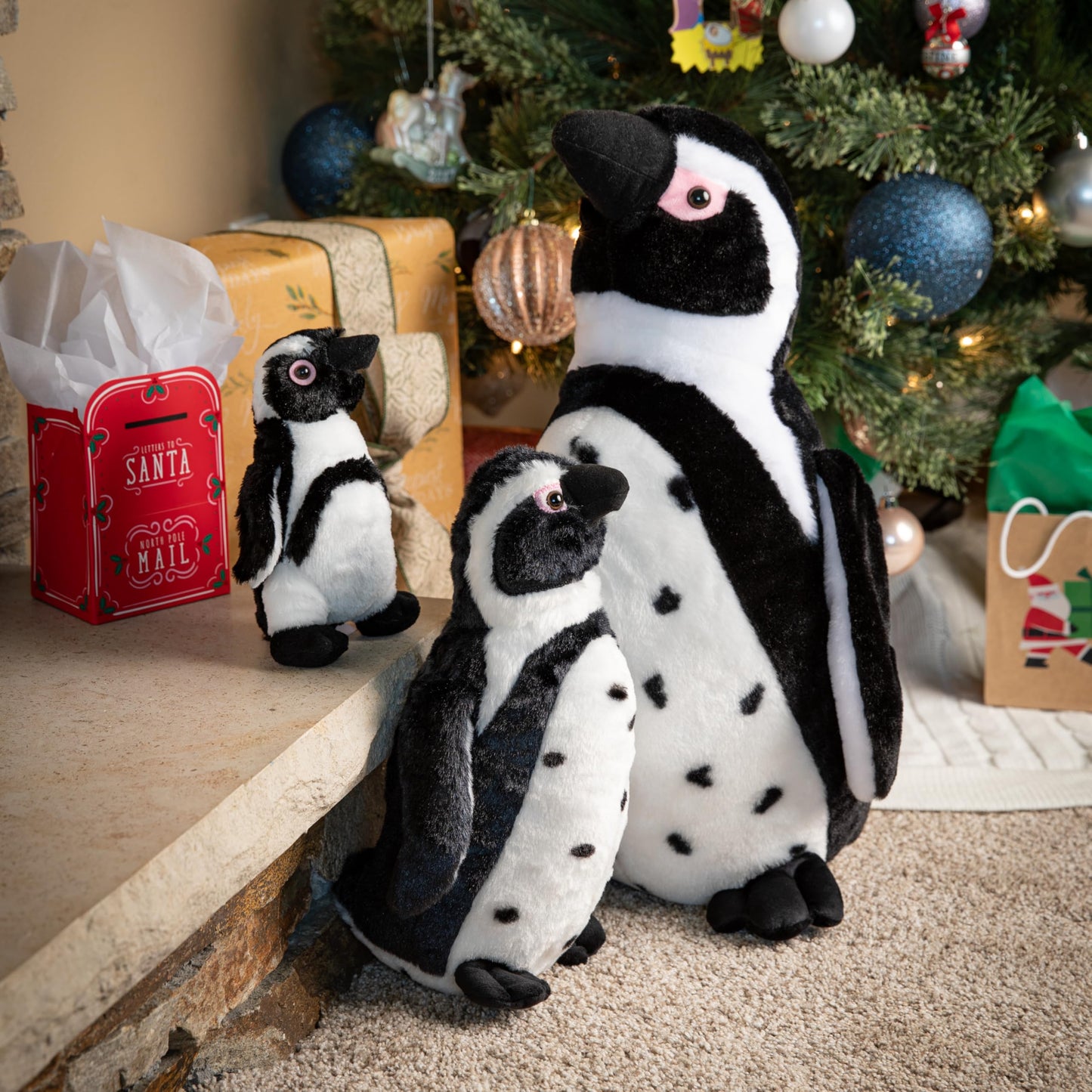 The Petting Zoo Penguin Stuffed Animal, Gifts for Kids, ABF Penguin Plush Toy 12 inches