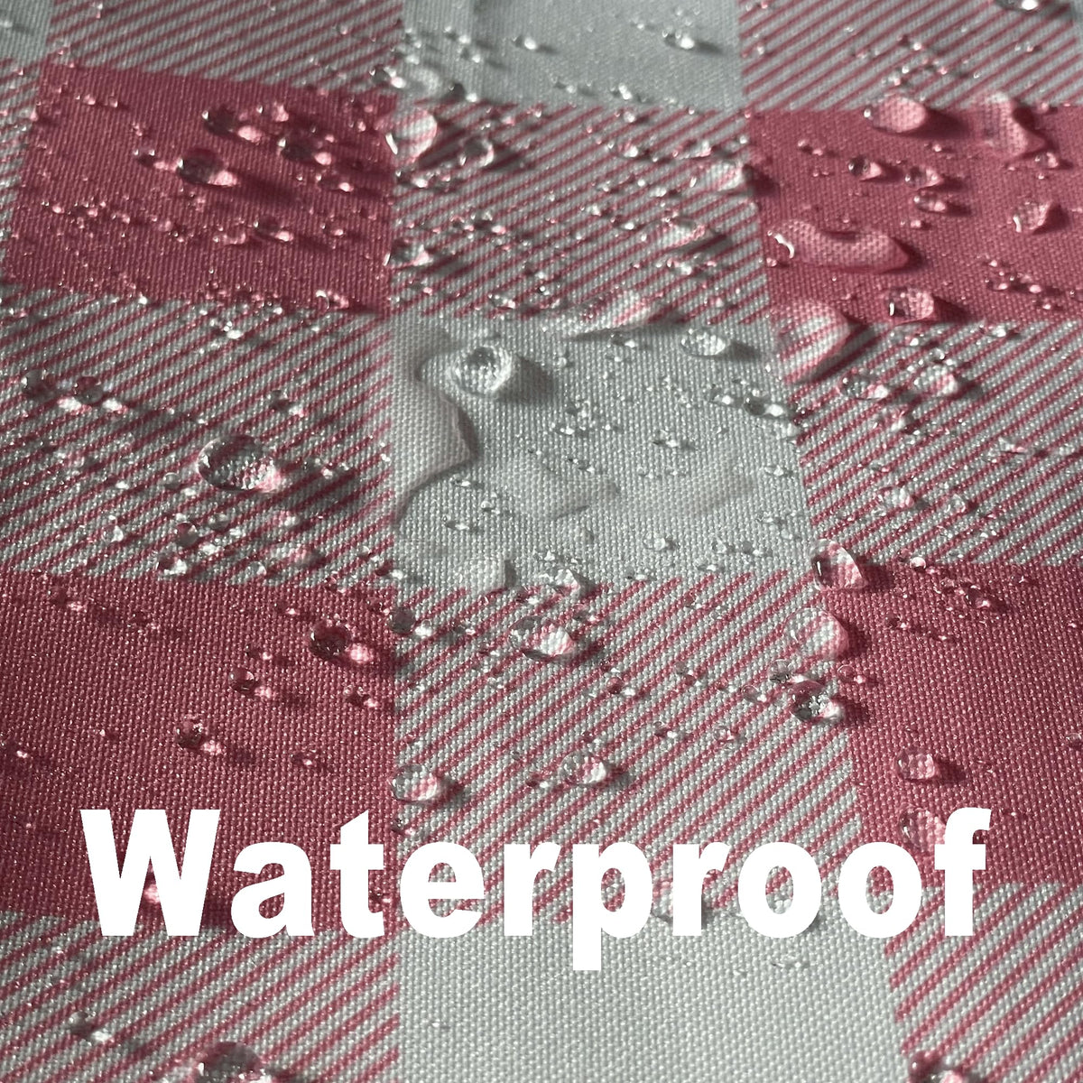 Waterproof Plaid Tablecloth Fabric