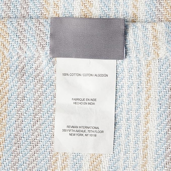 Tommy Bahama - King Blanket, Soft Cotton Bedding, Coastal Inspired Bedding Essentials (Sandy Shore Turquoise, King)