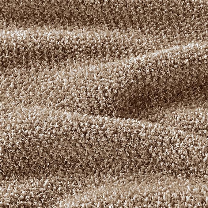 CozeCube Melange Blanket, Ultra Soft Dark Brown and White Throw Blanket, Warm Cozy Knit Fuzzy Plush Reversible Throw for Couch Bed Sofa, 50"x60"