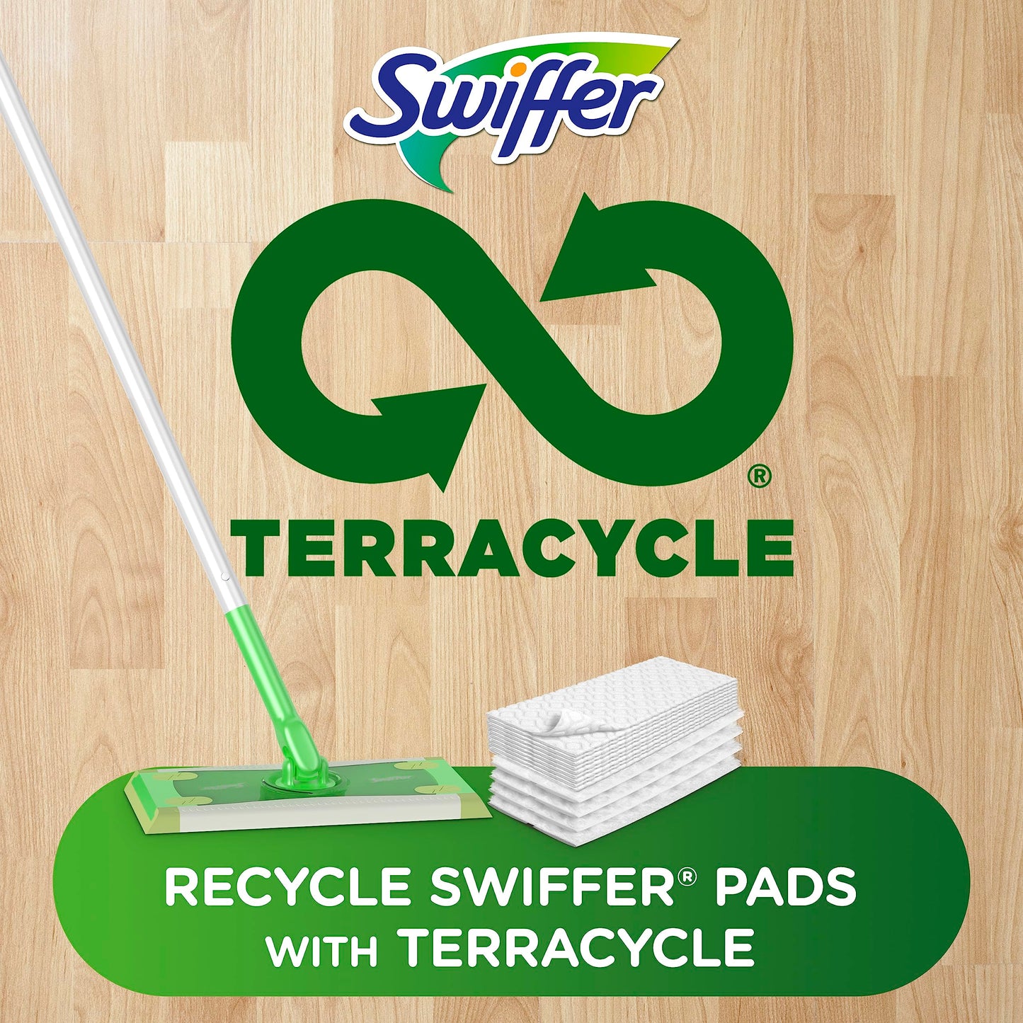 Swiffer Sweeper Heavy Duty Dry Multi-Surface Cloth Refills for Floor Sweeping and Cleaning, Unscented, 32 Count