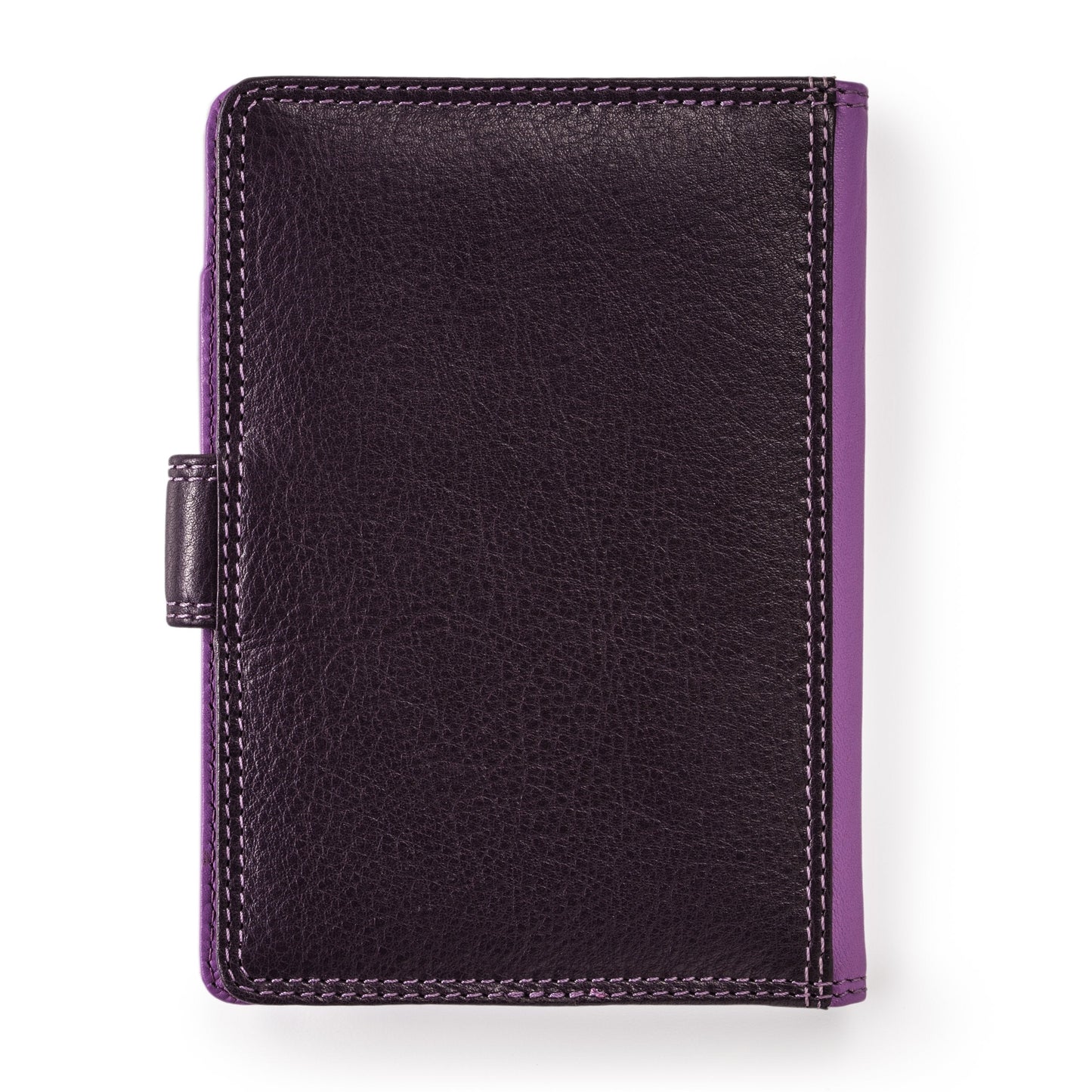 Visconti Soft Leather Secure RFID Blocking Passport Cover Wallet - POLO 2201, Lilac/Multi, One Size