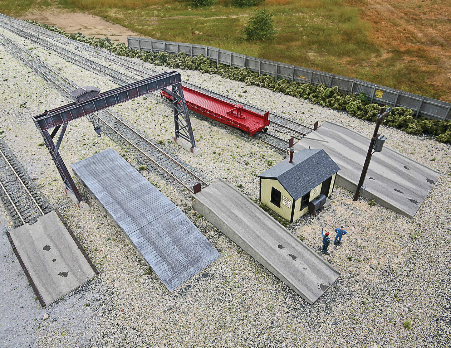 Walthers Cornerstone Piggyback Ramps 933-4048 HO Scale Model Railroad - Structure Kit