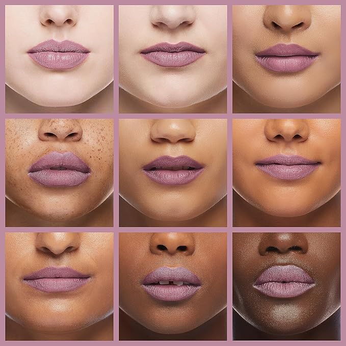 Heart Percent Dote On Mood Lip Pencil, Long-Lasting Creamy Lip Crayon Smooth Color Liner Retractable Lipstick Pencil 0.8g, #08. Cloudy Mauve