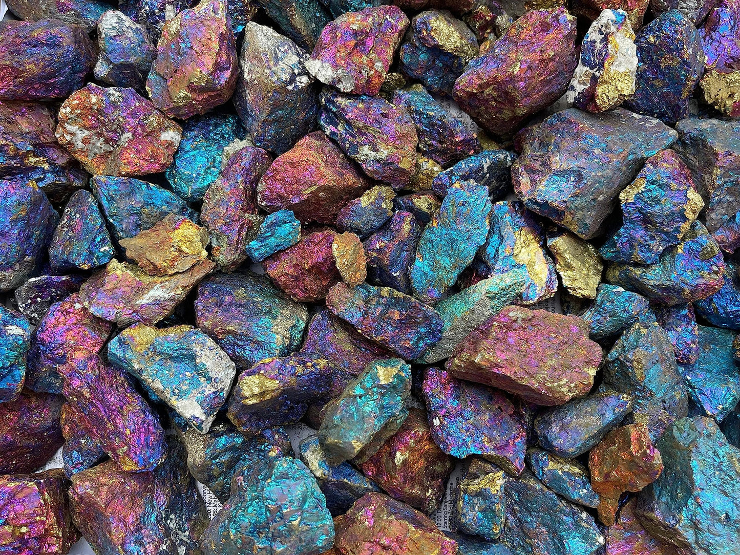 GAF TREASURES Wholesale Raw Chalcopyrite Crystals, Natural Chalcopyrite Stone, Natural Rough Chalcopyrite Crystals, Chalcopyrite Rough, Chalcopyrite Healing Crystals (Chalcopyrite, 0.5 Pound)