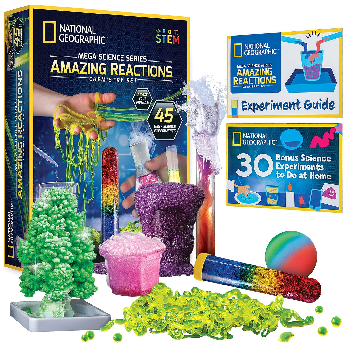 NATIONAL GEOGRAPHIC Arts, Crafts and Chemistry Kit for Kids