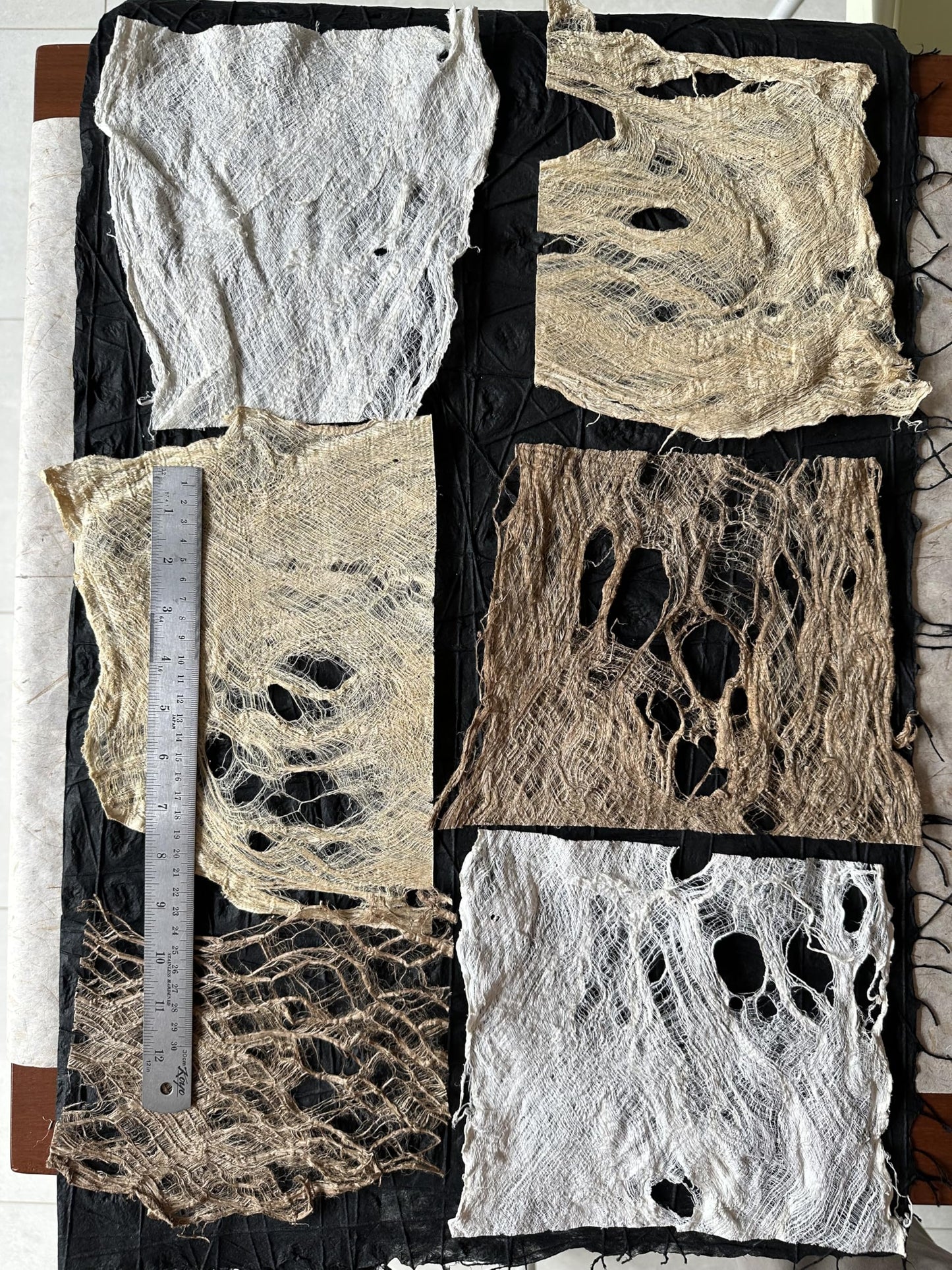Kozo Studio - Flexi Mulberry Bark Pack | Premium Decorative Paper for Scrapbooking, Card Making, Collage, Mixed Media Crafts, and DIY
