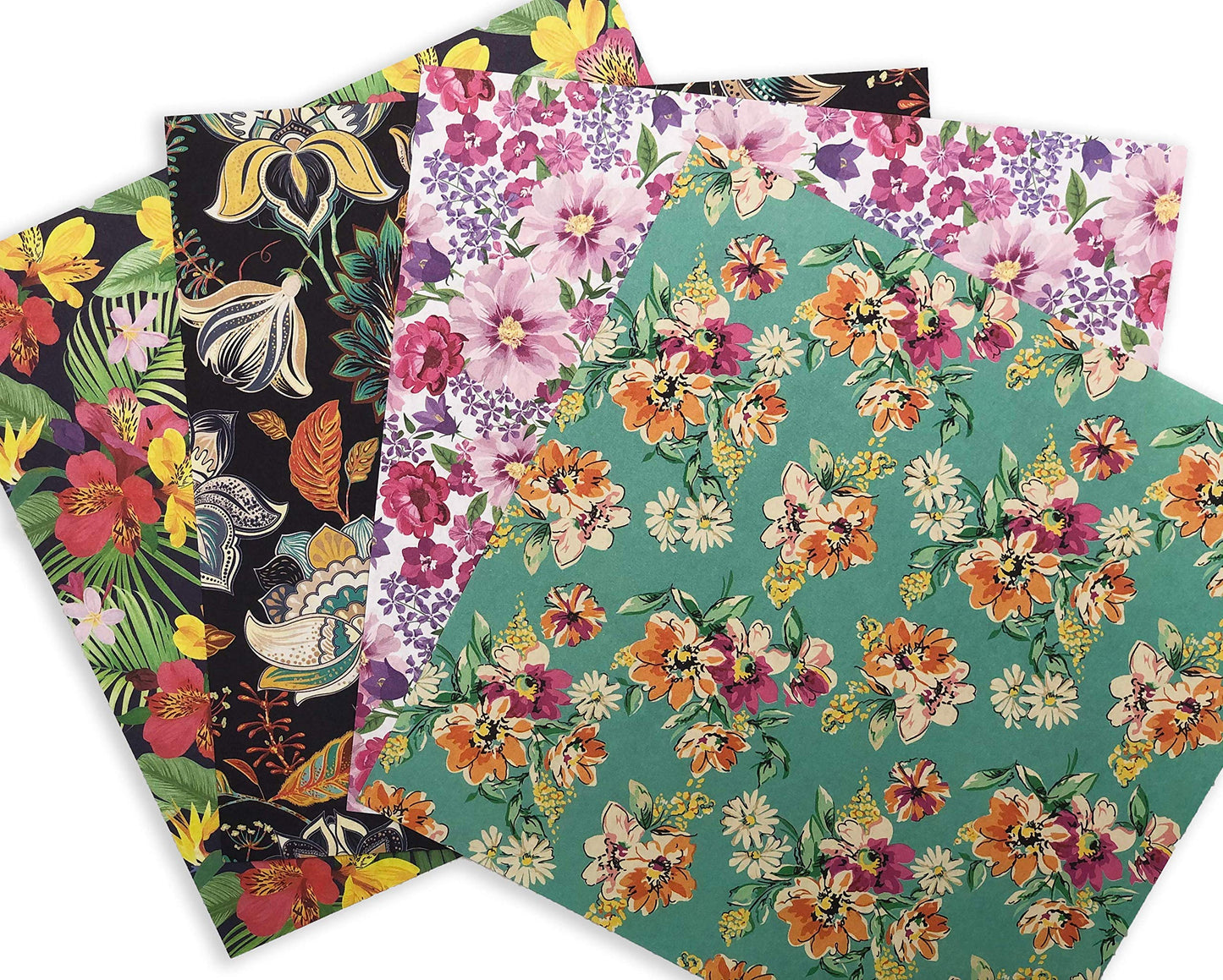 Origami Paper 500 sheets Flower Patterns 6" (15 cm): Tuttle Origami Paper: Double-Sided Origami Sheets Printed with 12 Different Patterns (Instructions for 6 Projects Included)