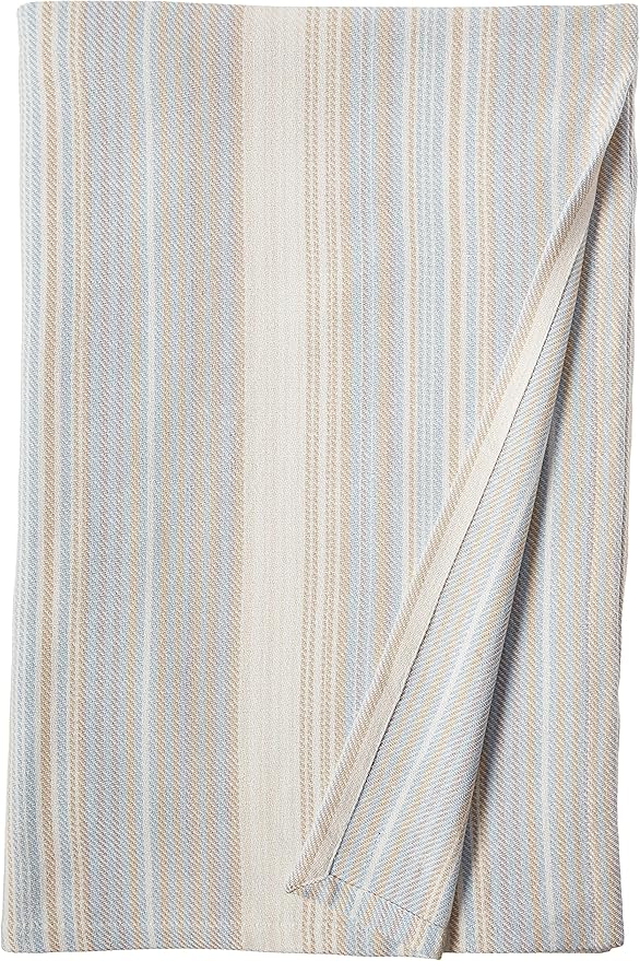 Tommy Bahama - King Blanket, Soft Cotton Bedding, Coastal Inspired Bedding Essentials (Sandy Shore Turquoise, King)