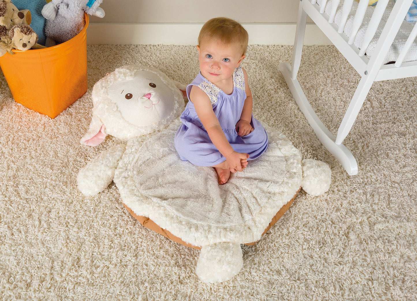 Mary Meyer Bestever Baby Mat, Lamb