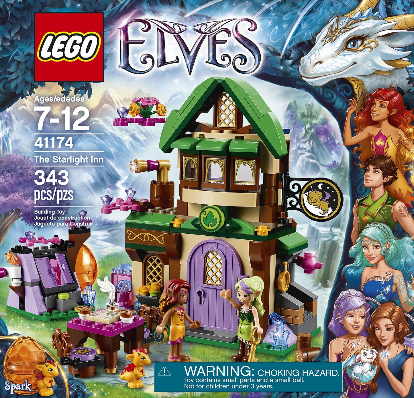 LEGO Elves The Starlight Inn 41174 Building Kit (343 Piece)
