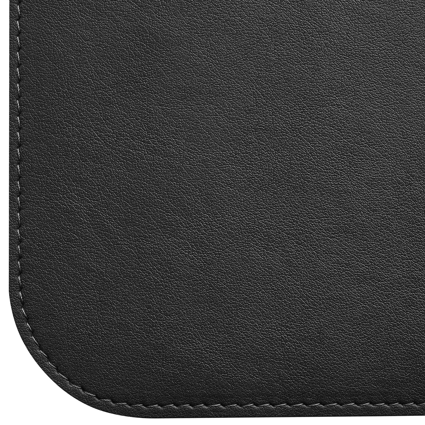 Gallaway Leather Desk Mat, Office Writing Desk Pad, Large 36" x 17" Black, for Top of Desks, Gift Ready Elegant Computer Desk Cover Protector PU Leather