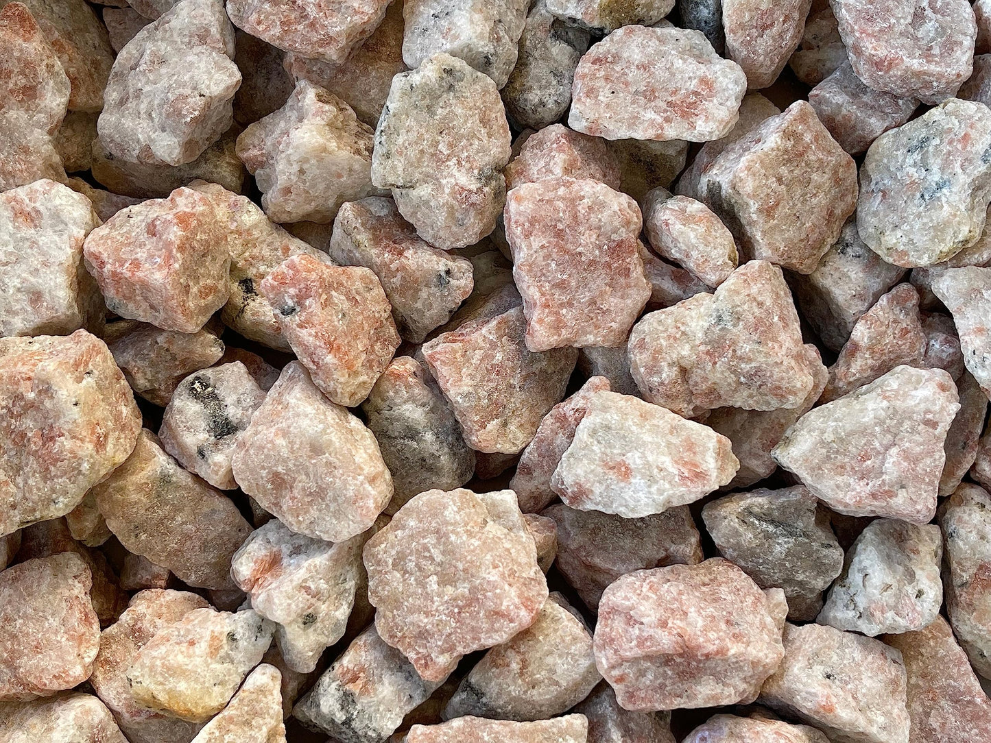 GAF TREASURES Wholesale Raw Sunstone, Natural Sunstone, Natural Rough Sunstone Crystals, Rough Sunstone, Sunstone Healing Crystals (Sunstone, 0.5 Pound)