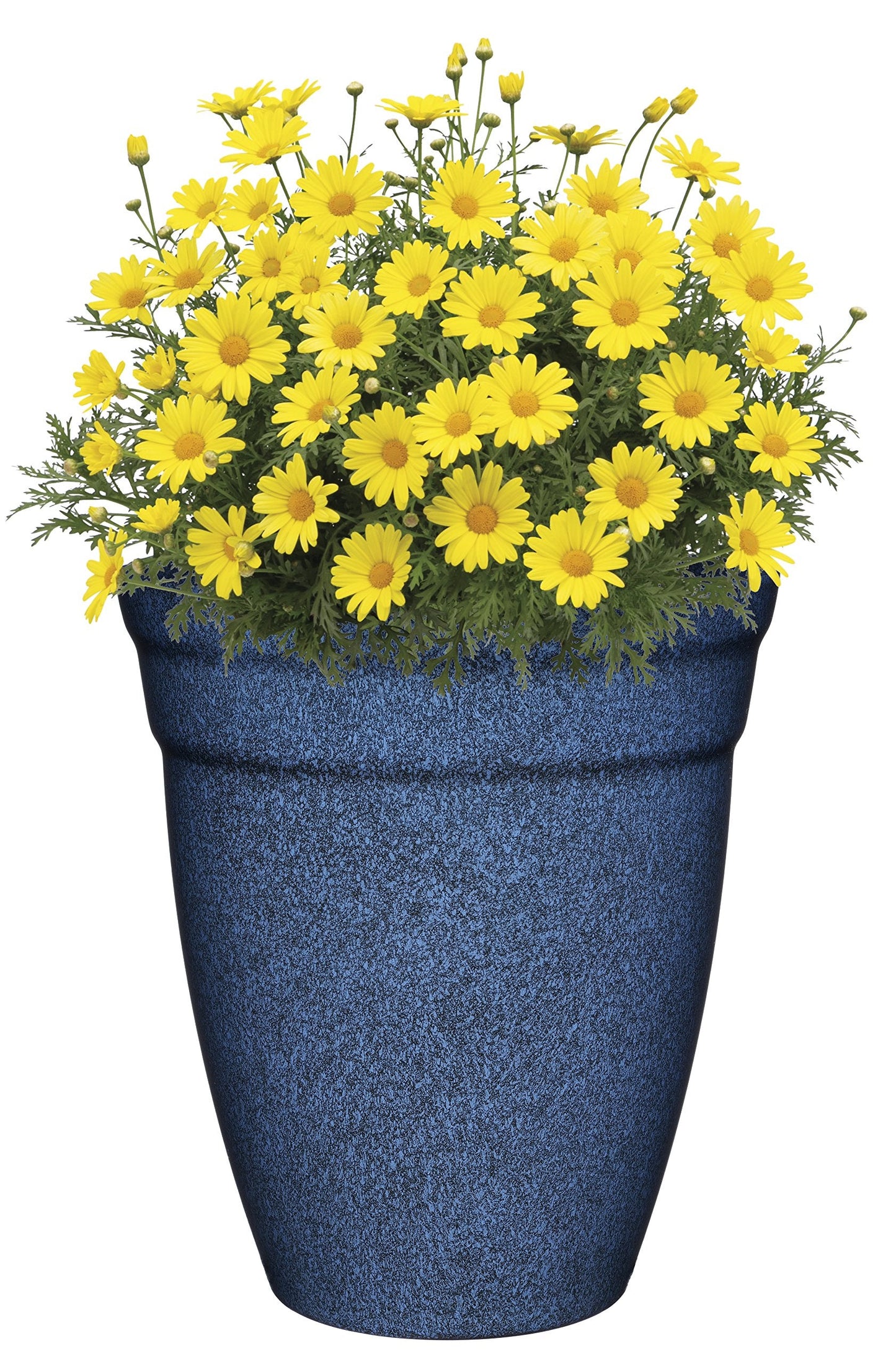 Classic Home and Garden Premiere Collection Planter, Allaire 12", Indigo