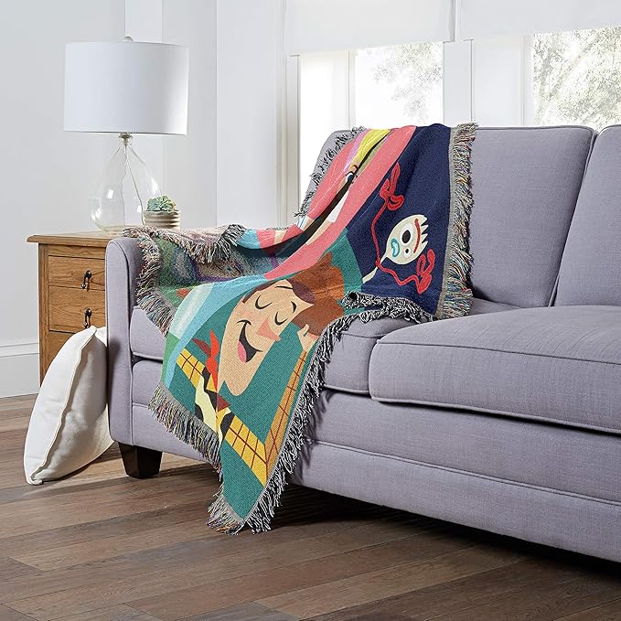 Northwest My New Toys Woven Tapestry Throw Blanket, 48" x 60"