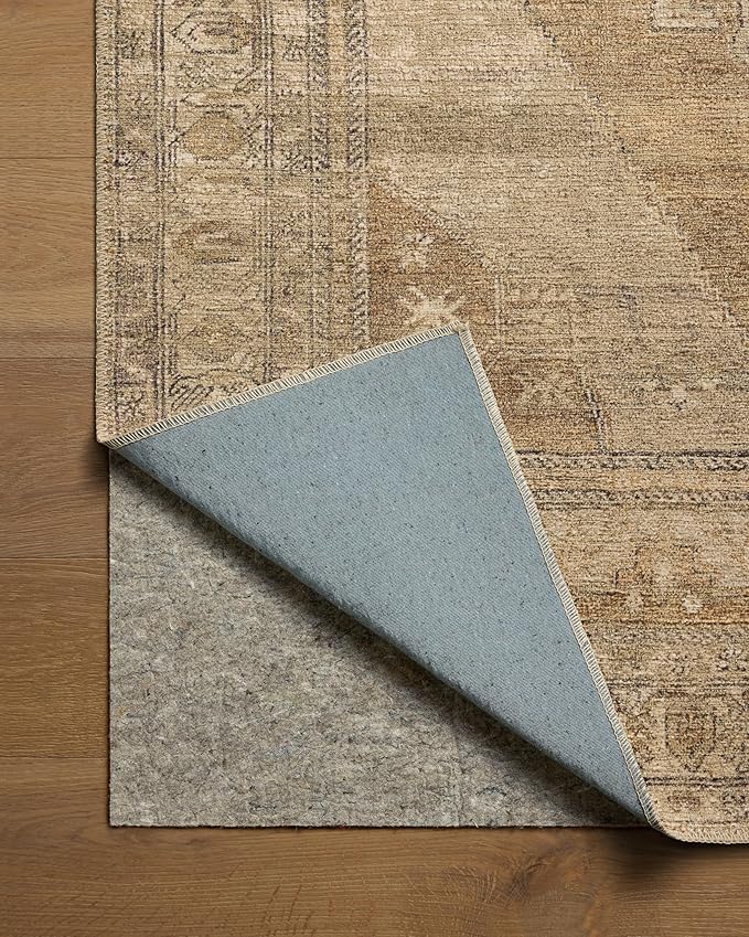 Loloi Amber Lewis Cambria Collection CBR-03 Taupe/Antique Bronze 2'-6" x 7'-6" Runner Rug Jute, Neutral, Vintage Style, Antique Tone, Living, Bedroom, Dining, Carpet