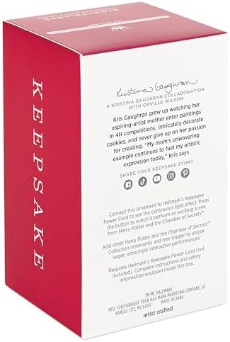 Hallmark Keepsake Christmas Ornament, Harry Potter and the Chamber of Secrets Collection Dobby With Light and Sound, Gifts for Harry Potter Fans