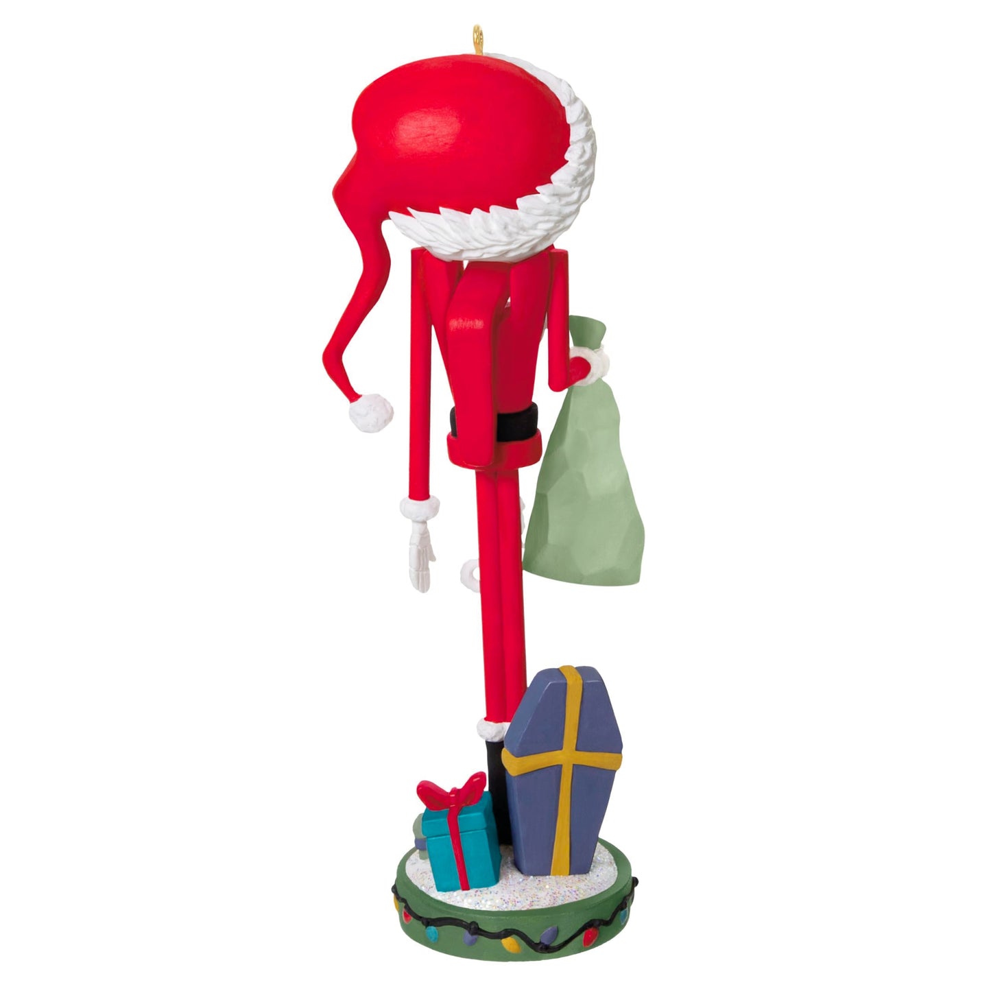 Hallmark Keepsake Disney Christmas Ornament, Tim Burton's The Nightmare Before Christmas Santa Jack Skellington Nutcracker, Gifts for Disney Fans