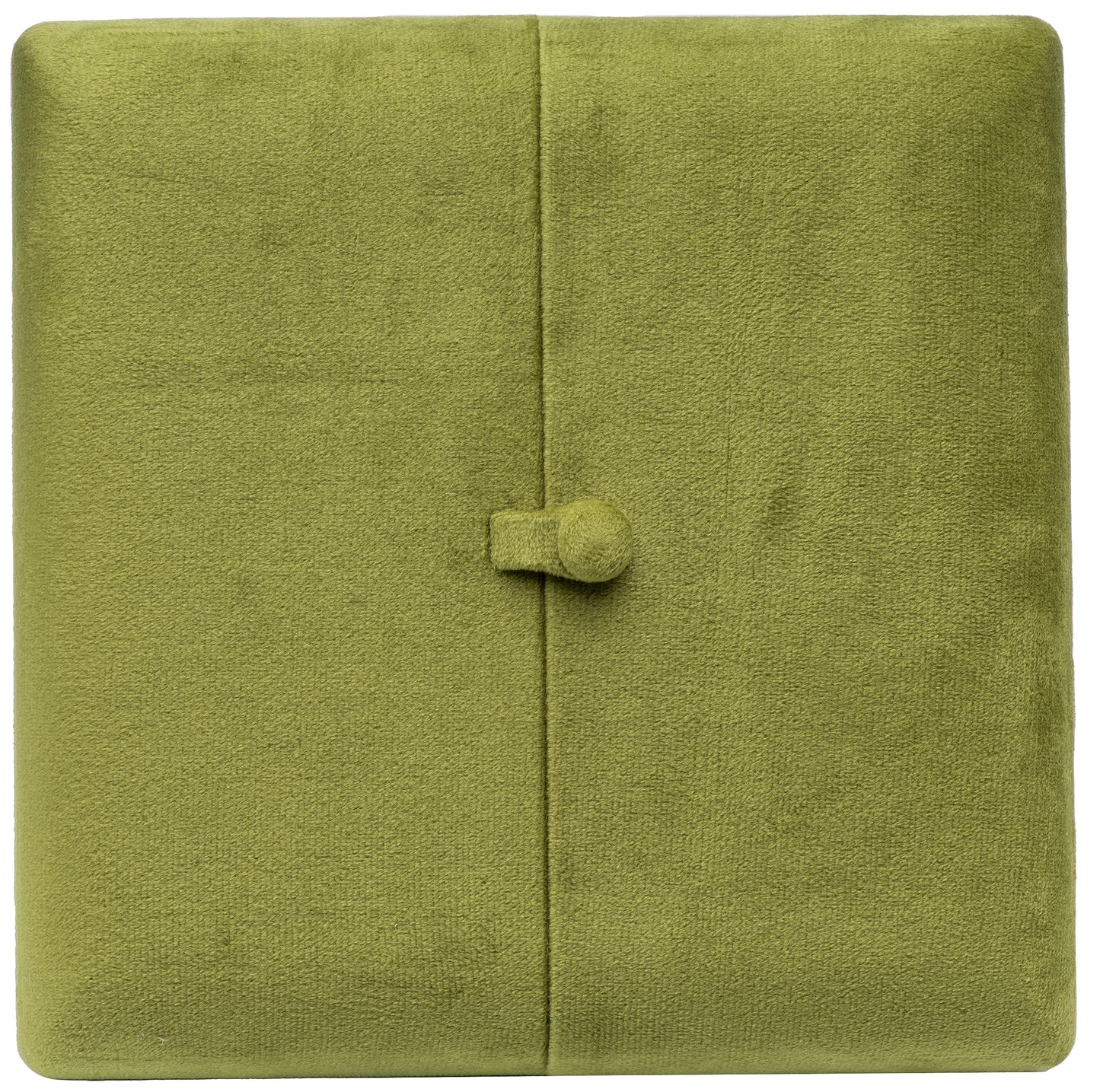 COWFEX Velvet Big Chunky Pearl Necklace Gift Box Showcase Jewelry Storage Case (Olive Green)