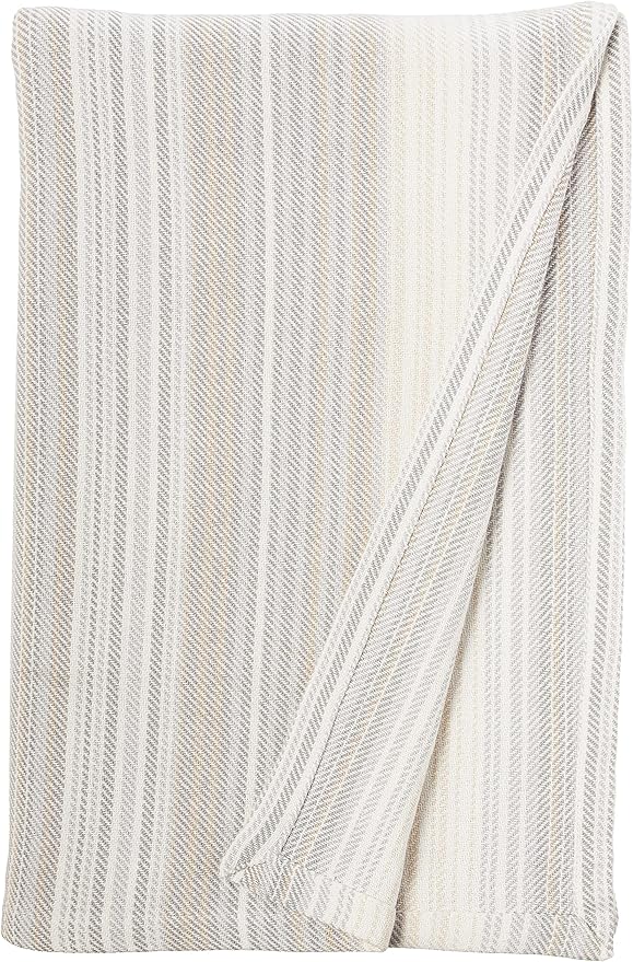 Tommy Bahama - Queen Blanket, Soft Cotton Bedding, Coastal Inspired Bedding Essentials (Sandy Shore Beige, Queen)
