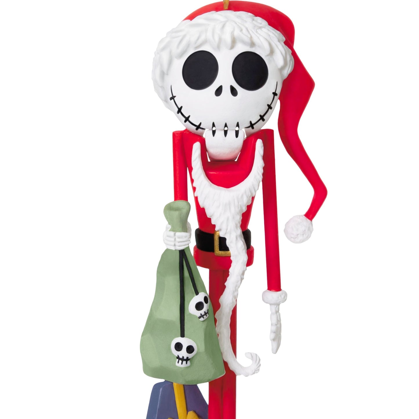 Hallmark Keepsake Disney Christmas Ornament, Tim Burton's The Nightmare Before Christmas Santa Jack Skellington Nutcracker, Gifts for Disney Fans